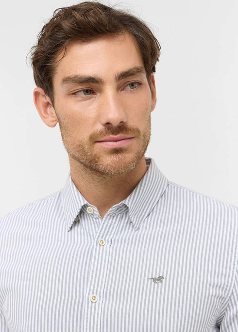 Mustang® Edinburgh Men’s Long-Sleeved Stripe Shirt 1016953