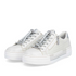 Rieker Women's Silver Zip & Lace Fashion Trainers – N4960-90