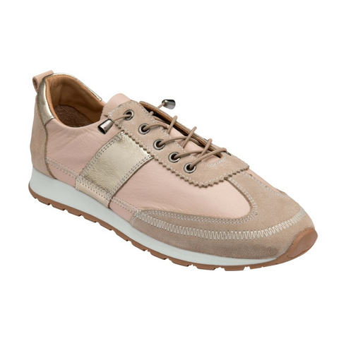 Lotus Natural Lola Metallic Detail Slip-On Trainers ULS651FF0