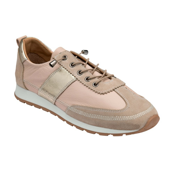 Lotus Natural Lola Metallic Detail Slip-On Trainers ULS651FF0