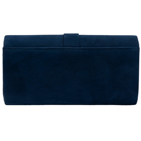 Lotus Aletta Navy Leather Clutch Bag – Envelope Occasion Handbag – ULG085