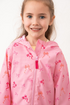 Lighthouse Girls Olivia Waterproof Hooded Jacket in Flowing Bows