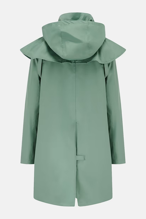 Lighthouse Outrider AW26 in Sage 3/4 Length Waterproof Heritage Raincoat