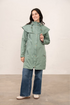 Lighthouse Outrider AW26 in Sage 3/4 Length Waterproof Heritage Raincoat
