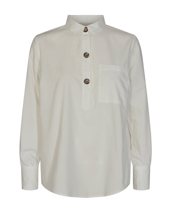 Freequent FQFLYNN-SHIRT Long-Sleeve Shirt 121815 Moonbeam Melange