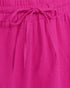 Freequent FQLAVA Shorts Fuchsia Purple Rose Linen Blend High Waist 122503