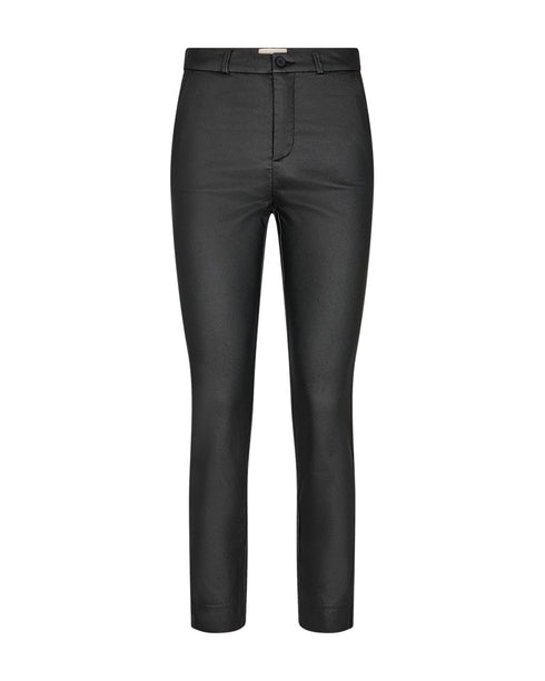 Freequent FQSOLVEJ Cooper Coated Ankle-Length Pants