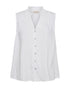 Freequent | 204376 Brilliant White FQALLY Sleeveless Blouse