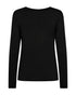 Freequent FQLIANA Long-Sleeve Jersey Top 205298 Black