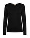 Freequent FQLIANA Long-Sleeve Jersey Top 205298 Black