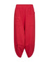 Freequent LAVA Wide Fit Pants True Red Linen Blend 205807