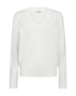FreeQuent KATIE Fine Knit V-Neck Pullover - 206463