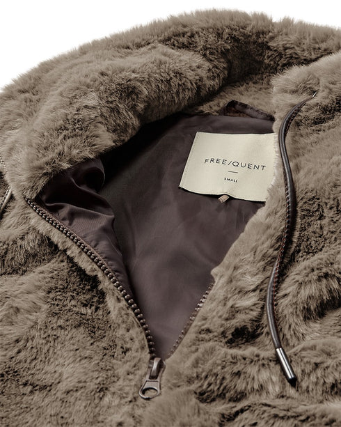 Freequent FQFony Faux Fur Waistcoat 206471