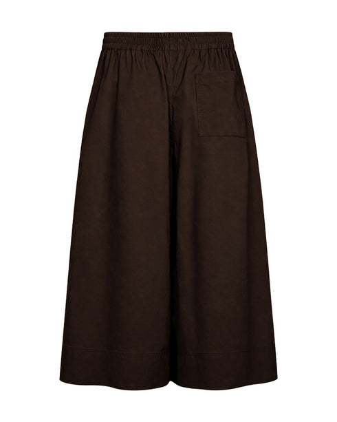 Freequent JULES Culottes Coffee Bean Extra Wide Leg High Waist 206770