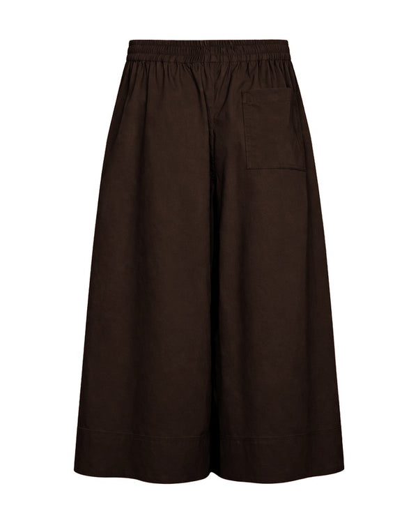 Freequent JULES Culottes Coffee Bean Extra Wide Leg High Waist 206770