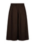 Freequent JULES Culottes Coffee Bean Extra Wide Leg High Waist 206770