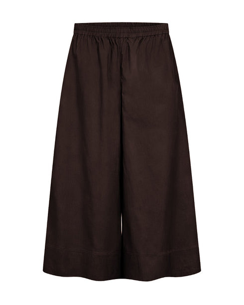 Freequent JULES Culottes Coffee Bean Extra Wide Leg High Waist 206770