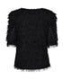 Freequent FQMARLIN Top 207052 - Fringe & Glitter Detail Top 207052