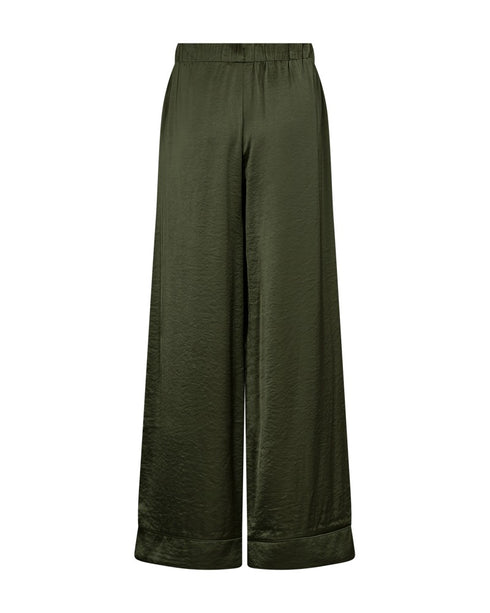 Freequent FQDove Satin Wide Leg Pants 207105