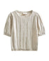 Freequent FQMORA Moonbeam Embroidered Pattern Pullover 207446