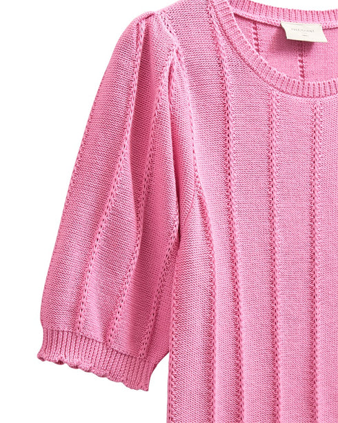 Freequent FQMORA Wild Orchid Embroidered Pattern Pullover 207446