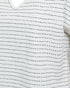 Freequent FQVIVA T-Shirt Star Off-White Navy Allover Dots Organic Cotton 207665