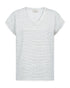 Freequent FQVIVA T-Shirt Star Off-White Navy Allover Dots Organic Cotton 207665