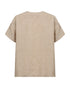 Freequent LAVA Linen Shirt Sand Melange Short Sleeve V-Neck 208150