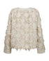 Freequent FQFOLLY 208157 Textured Fringe Jacket in Beige