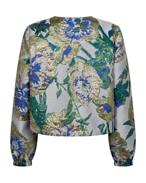 Freequent FQFAY 208169 Floral Jacket in Sweet Lilac with Gold