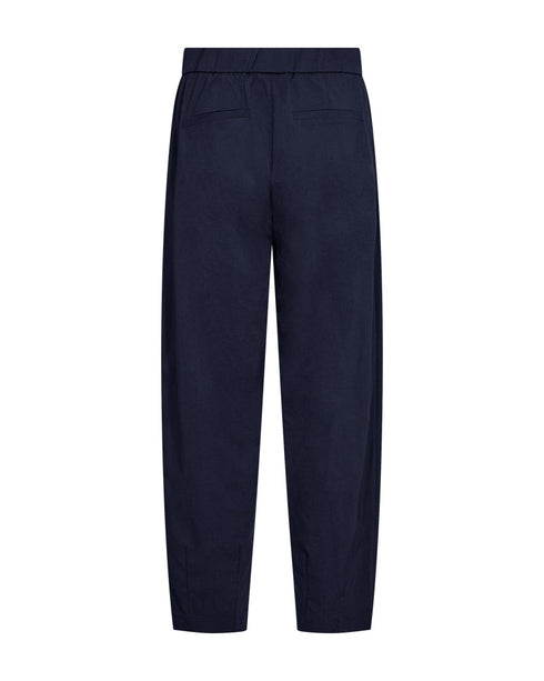 Freequent Navy Blazer FQHAMY Barrel Leg Pants 211369 Navy Blazer