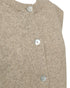 Freequent FQALPA Fine-Knit Alpaca Blend Vest 211502 Silver Mink Melange