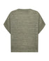 Freequent FQDIDO-BLOUSE Knit Short-Sleeve Top 211538 Iceberg Green Melange