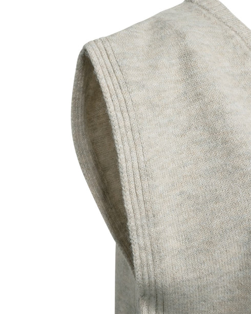 Freequent FQDUSTIN Fine-Knit Vest 211694 Beige
