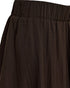 Freequent FQESFENNY Crinkled A-Line Midi Skirt 211795 Mole Brown