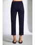 Peruzzi Slim Straight Turn-Up Trouser in Navy- S26122L 64