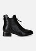 Loretta Vitale Women's Patent Leather Ankle Boots - 25841