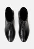 Loretta Vitale Women's Patent Leather Ankle Boots - 25841