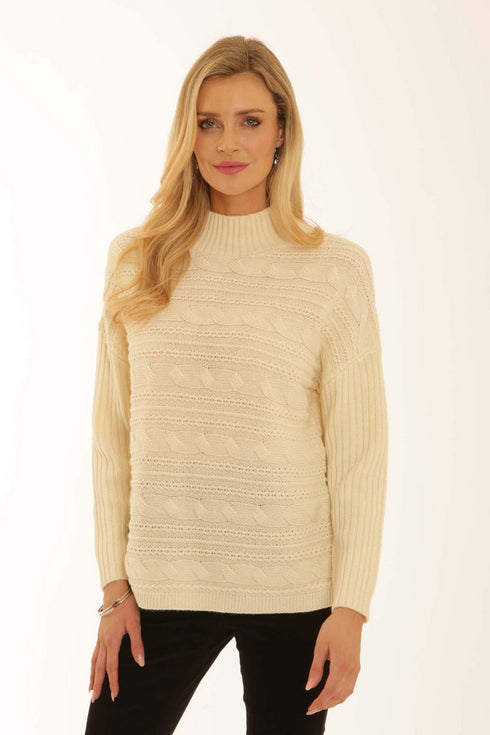 Pomodoro Cable Jumper – Women’s Cosy Knitwear 22551