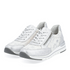 Remonte Women's Silver Zip & Lace Sneakers – R6700-91 – Dervans Fashions