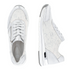 Remonte Women's Silver Zip & Lace Sneakers – R6700-91 – Dervans Fashions