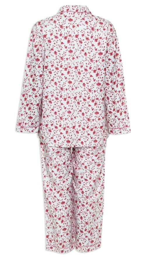 Champion Eleanor Ladies 100% Cotton Brushed Flannelette Winceyette Pyjama Set 150-1546