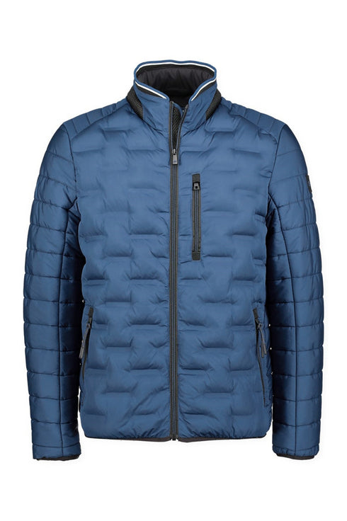S4 Apollo 2.0 Men's Quilted Puffa Jacket - Warm Winter Coat with Contrasting Details 70621