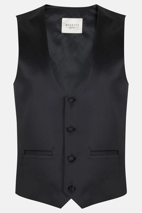 Benetti Satin Waistcoat