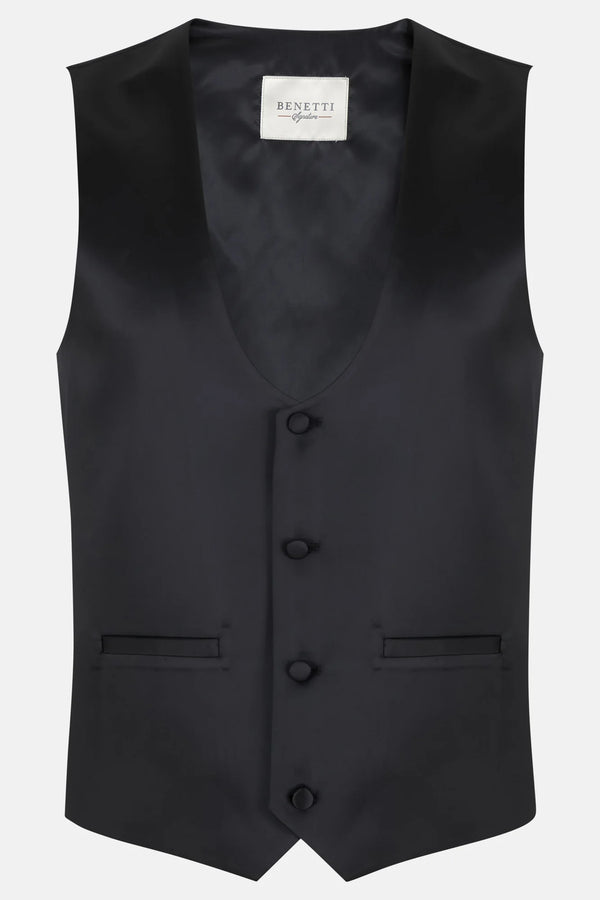Benetti Satin Waistcoat