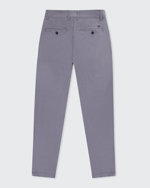 Walker and Hunt Smart Pant Super Stretch Chino Grey