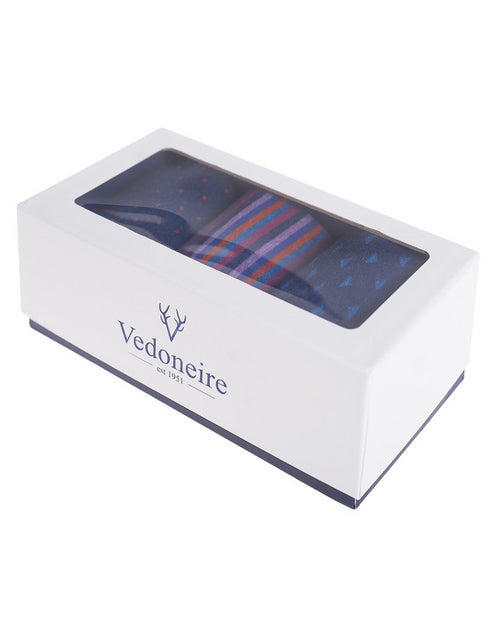 Vedoneire Men’s 3 Pack Gift Box Socks - Premium Cotton Comfort S0BX