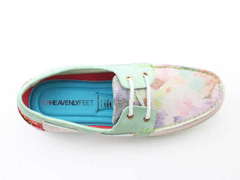 Heavenly Feet Shelly Deck Boat Shoe