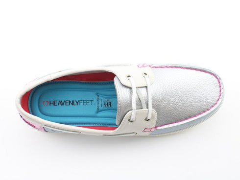 Heavenly Feet Shelly Deck Boat Shoe