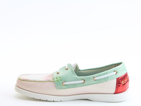 Heavenly Feet Shelly Deck Boat Shoe